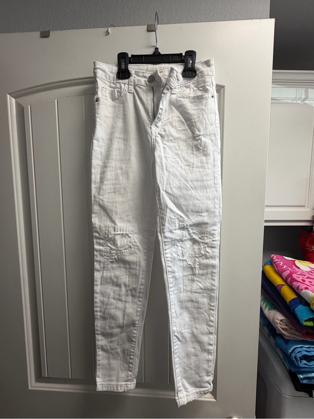 Copper Key Girl’s Skinny White Jeans